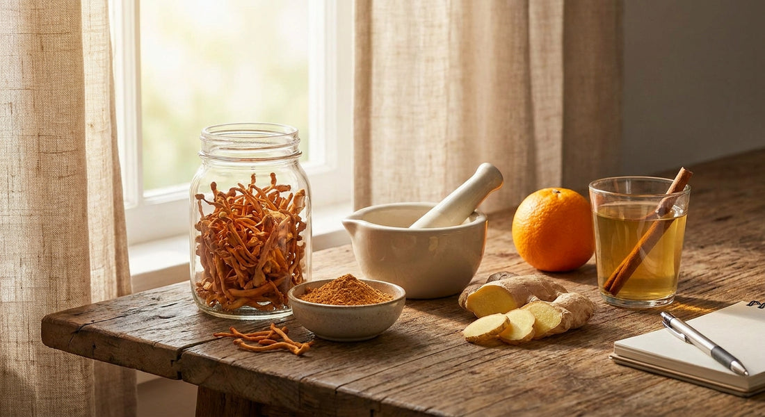 How to use cordyceps for natural energy
