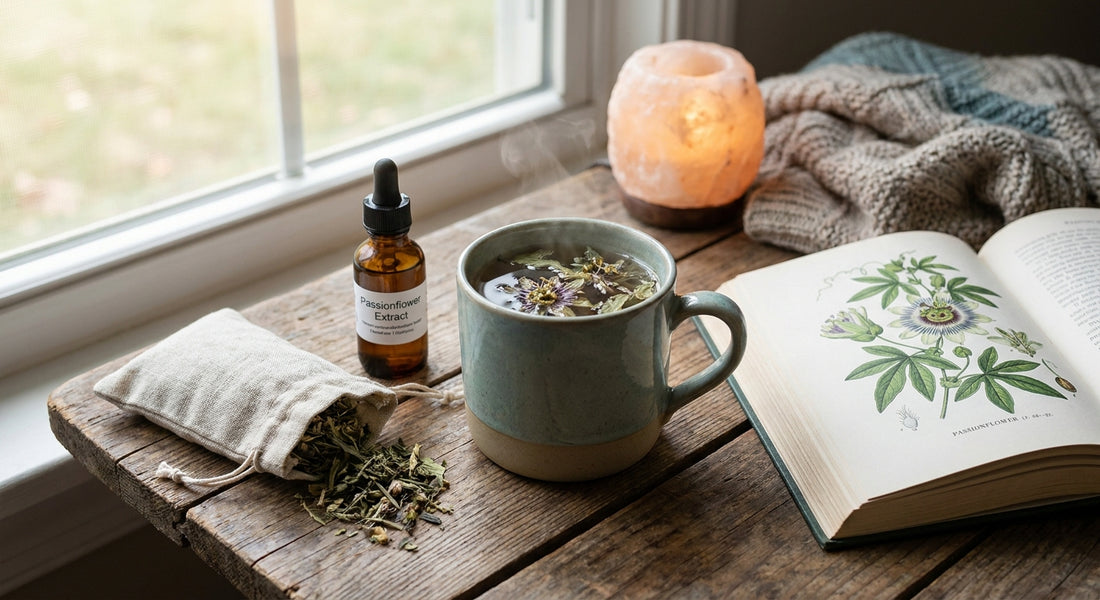 How to use passionflower for sleep and anxiety