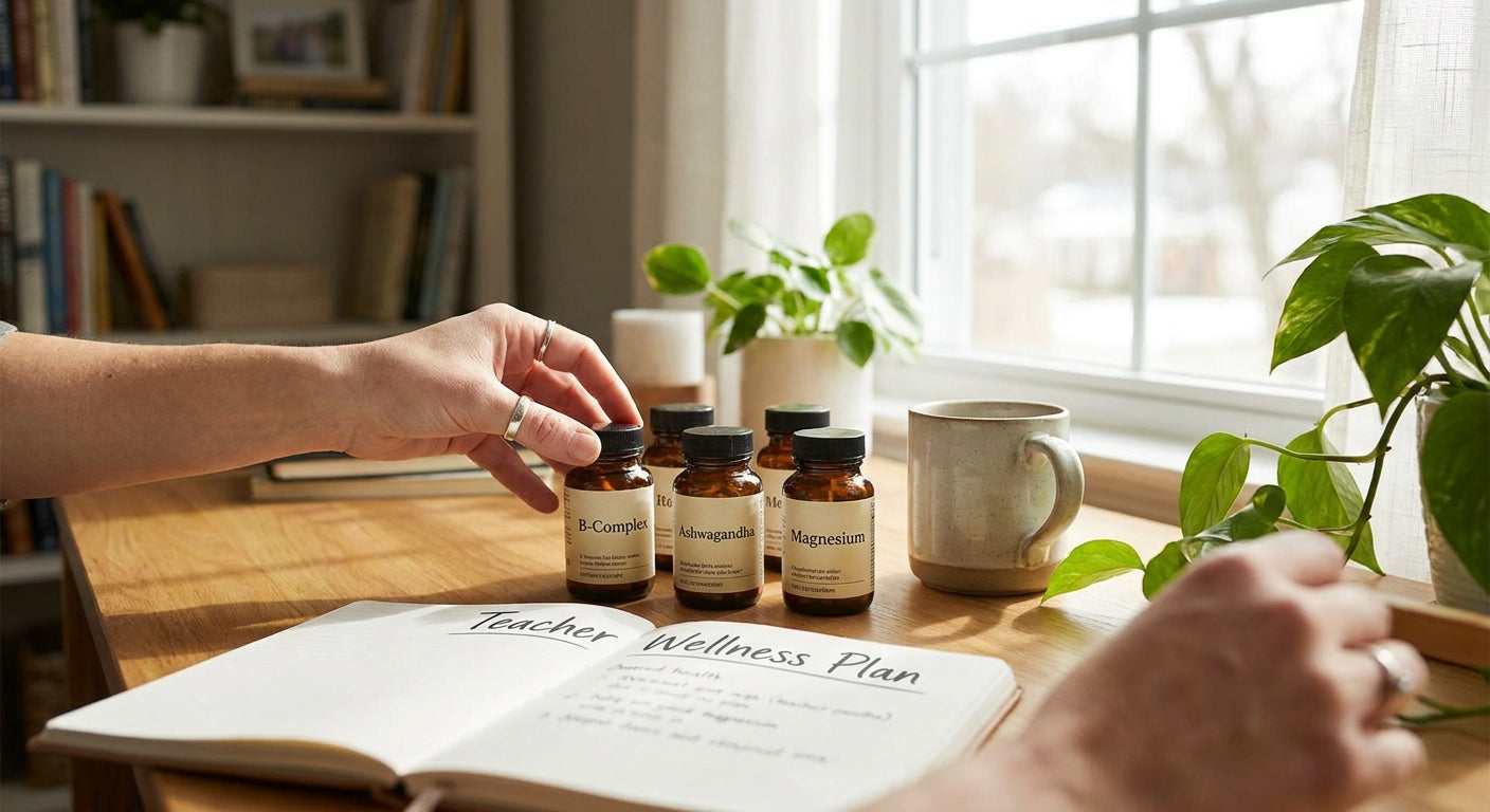 Best supplements for teachers managing stress and energy