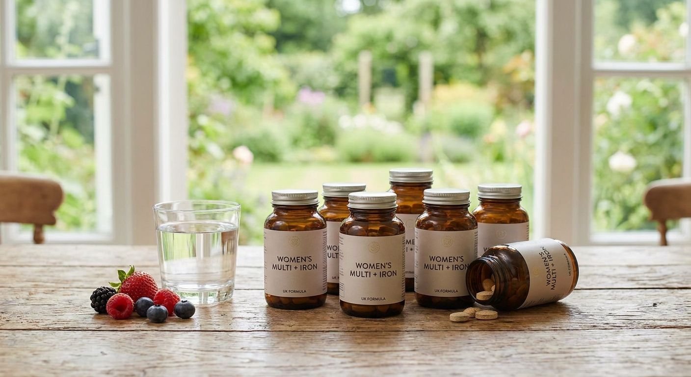 Best women's multivitamin with iron in the UK