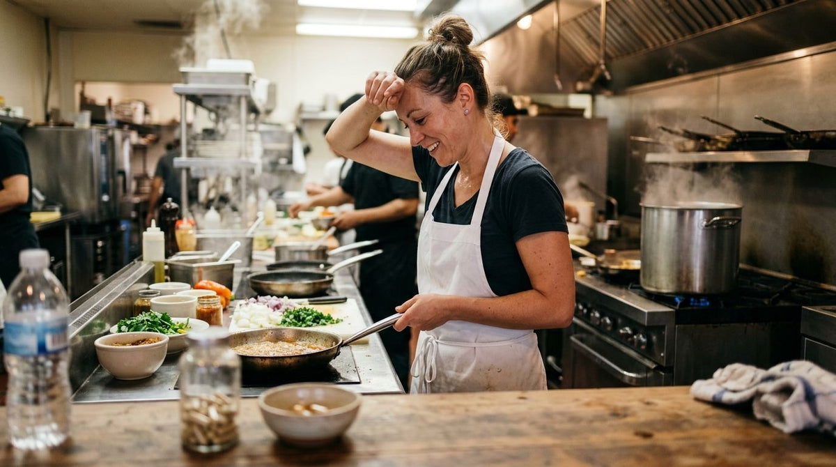Supplements for women working in hot kitchens or catering