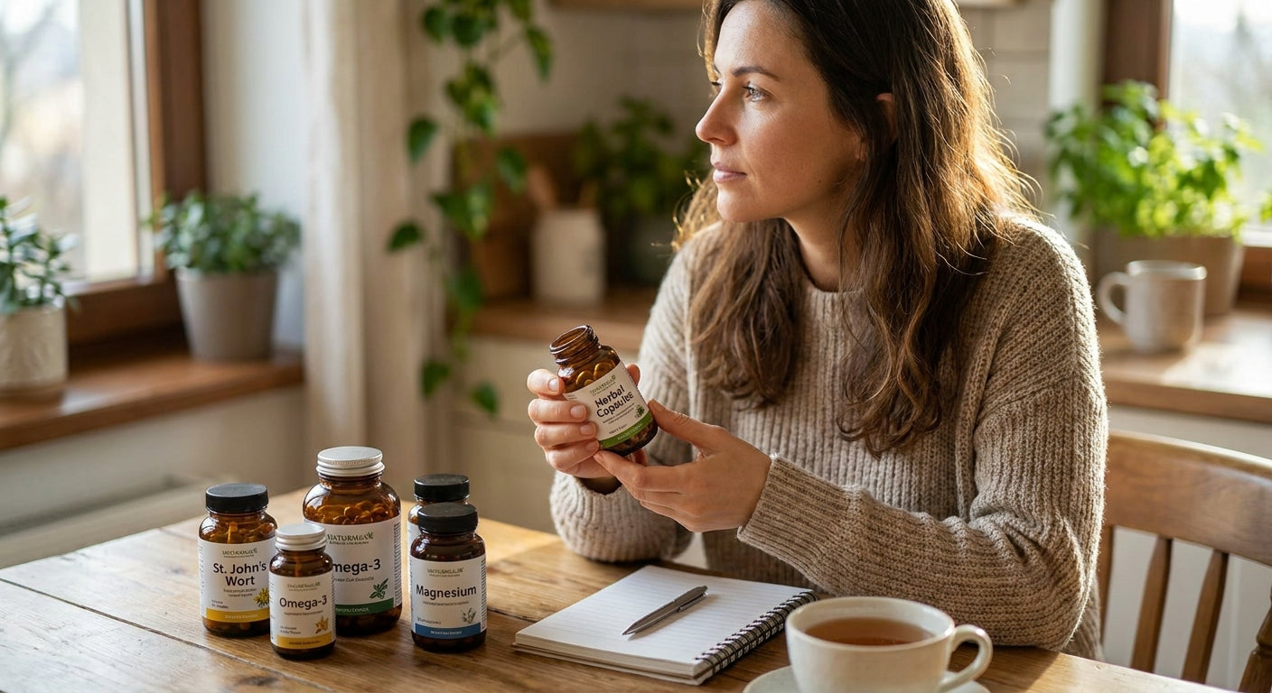 Supplements for low mood and mild depression in women