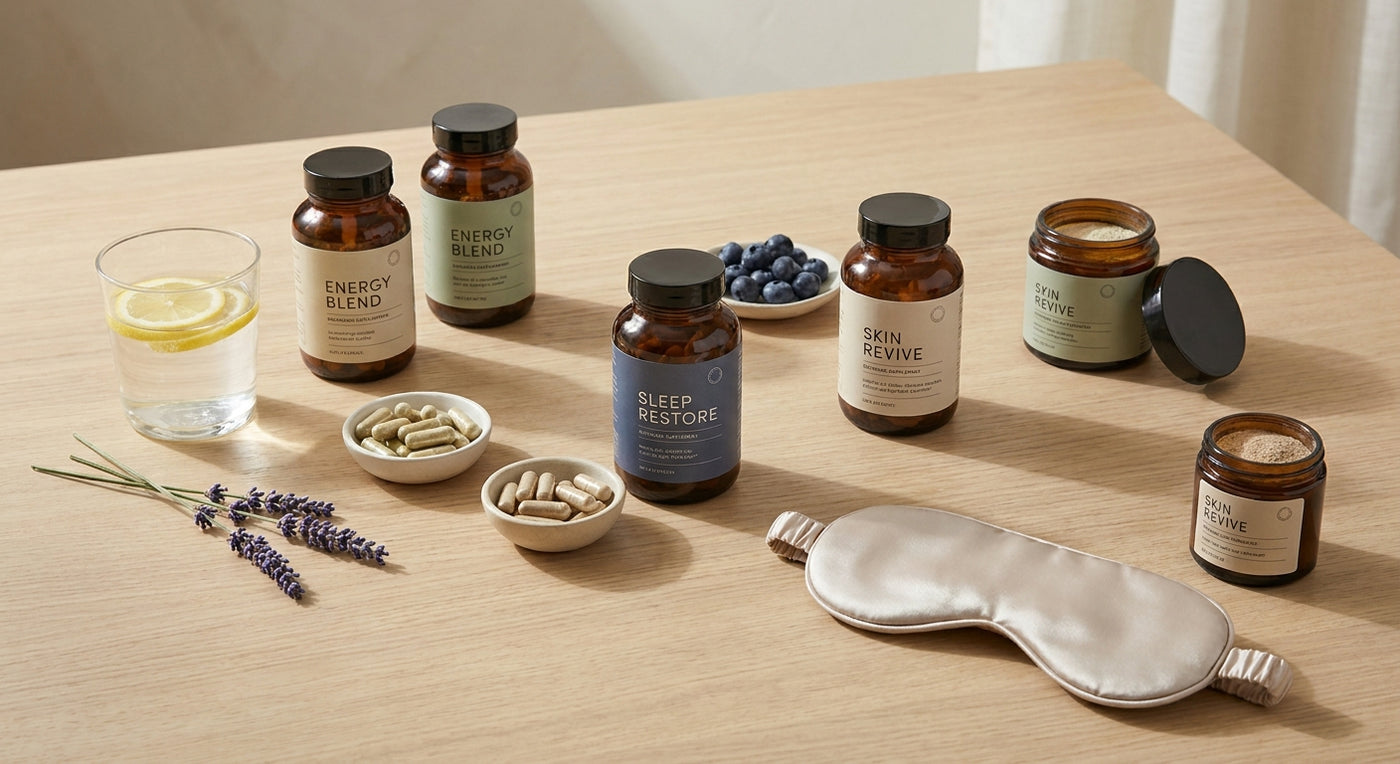 Best supplement stack for energy, sleep and skin