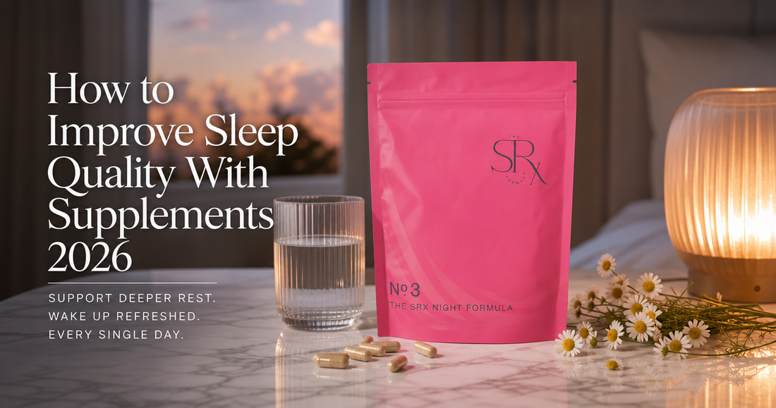 How to improve sleep quality with supplements 2026 - The SRX Formula Night Beauty Dreams