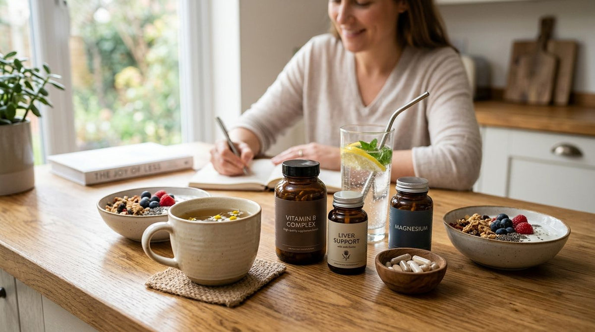 How to support your body when cutting back on alcohol