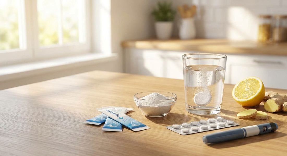 Best electrolytes for nausea from weight loss injections