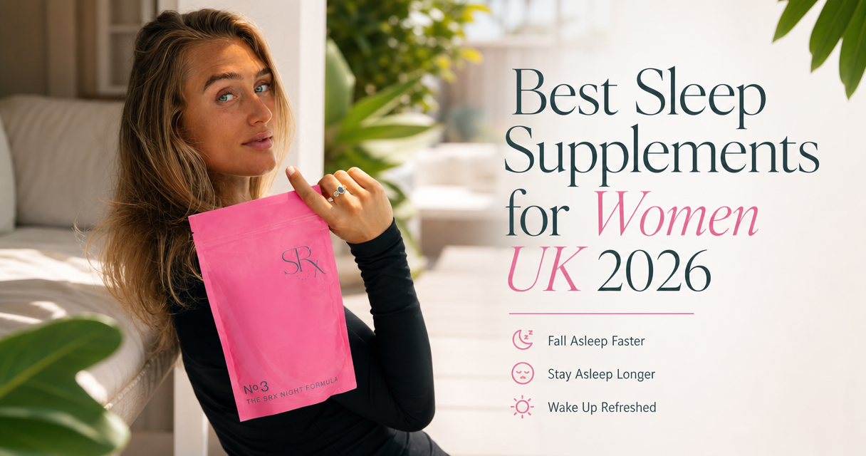 Best sleep supplements for women UK 2026 - The SRX No.3 Night Beauty Dreams Formula
