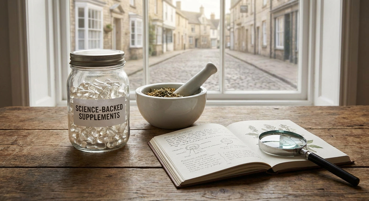 How to choose a science-backed supplement brand UK
