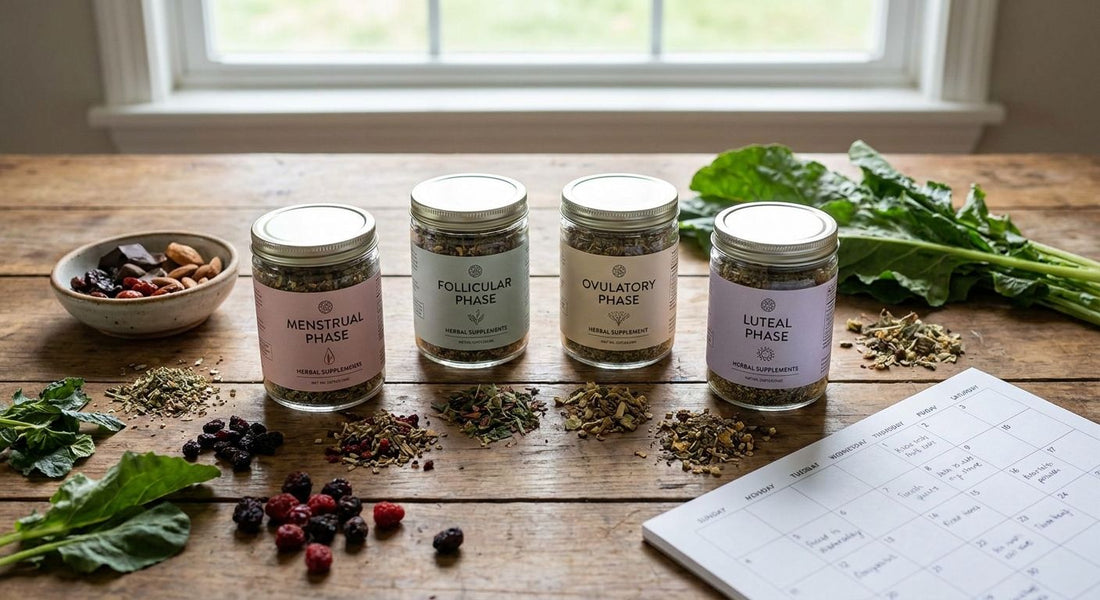 How to build a supplement routine around your menstrual cycle