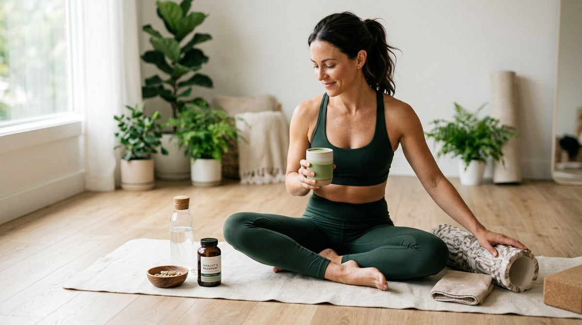 Supplements for women doing Pilates and yoga: energy and recovery