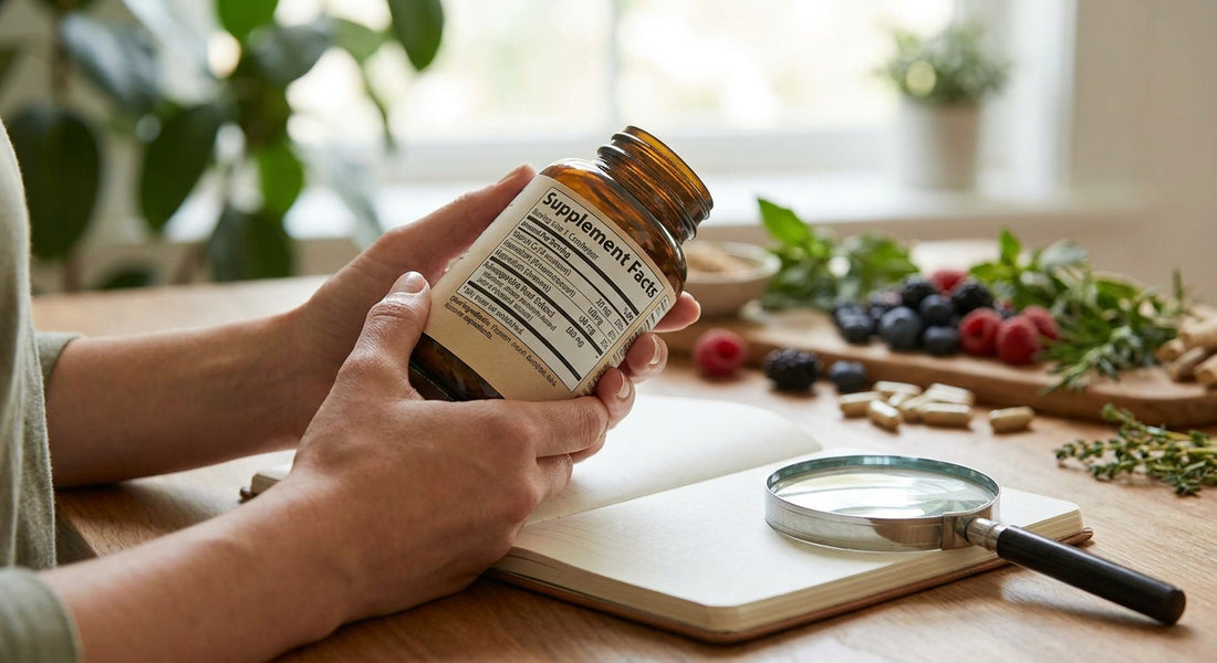 How to read a supplement label: ingredients to know