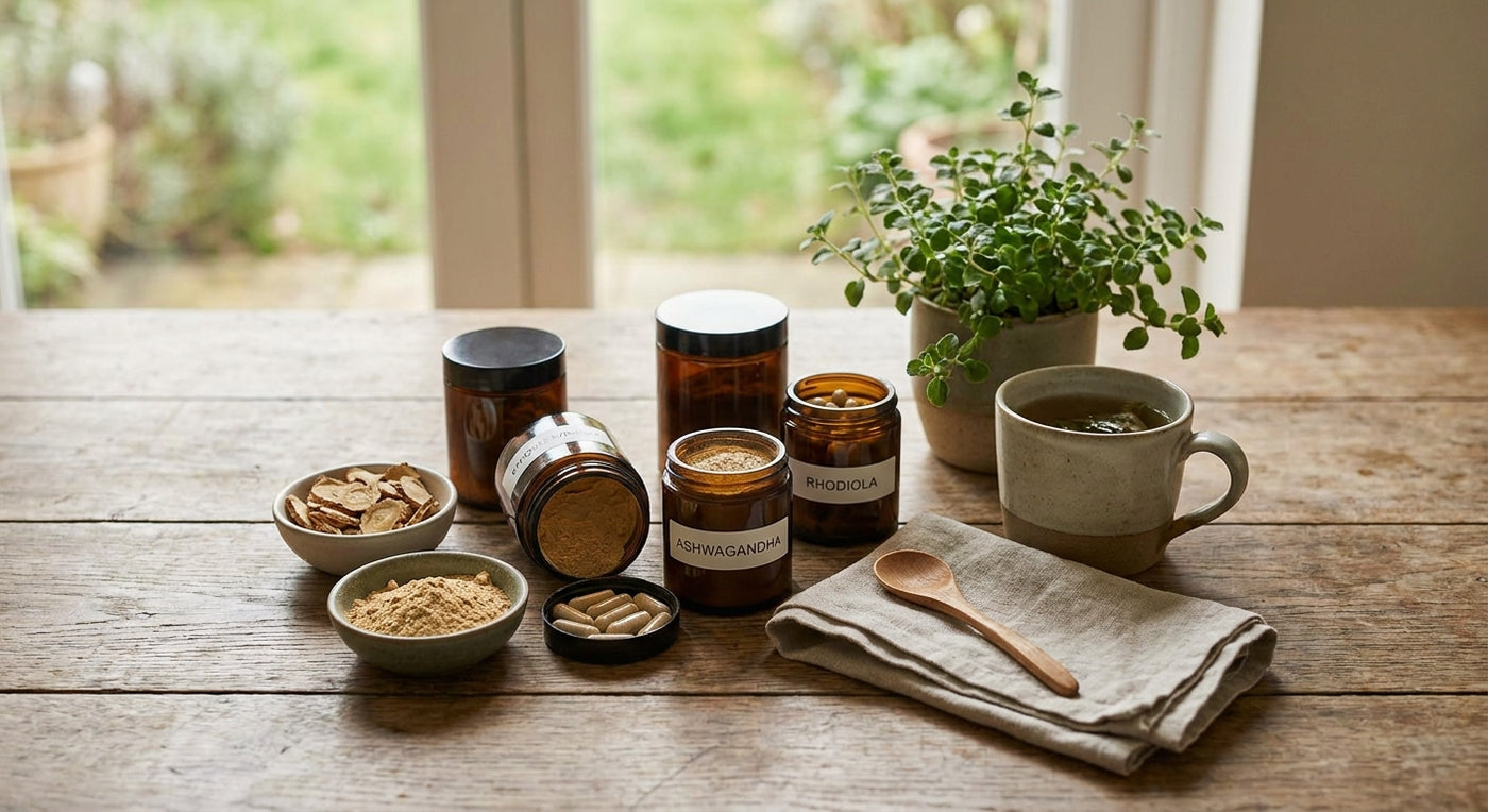 Adaptogen supplements for stress and energy UK