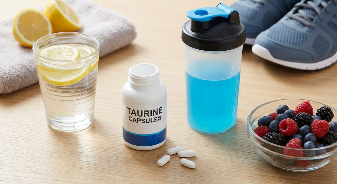 Taurine supplement benefits for energy and hydration