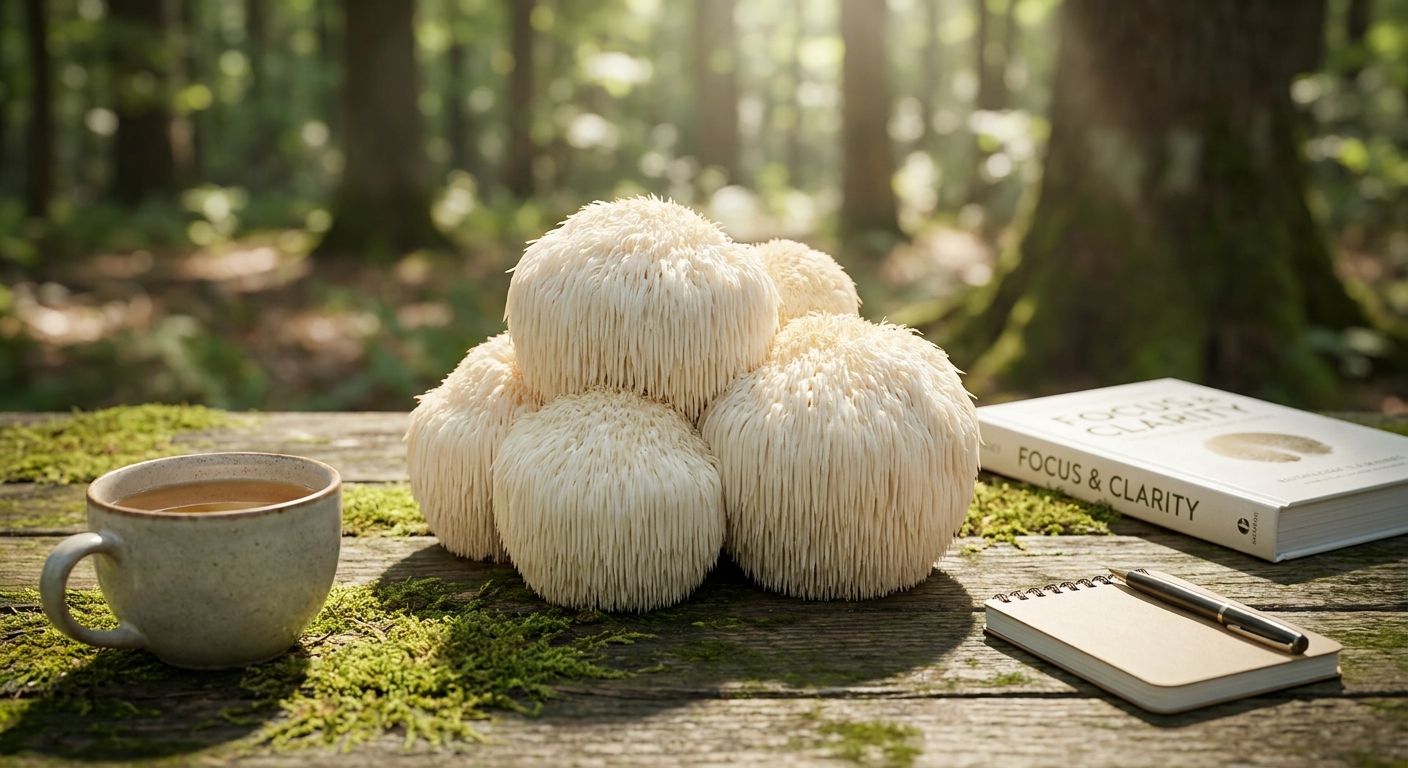 Lion's mane mushroom for focus and mental clarity