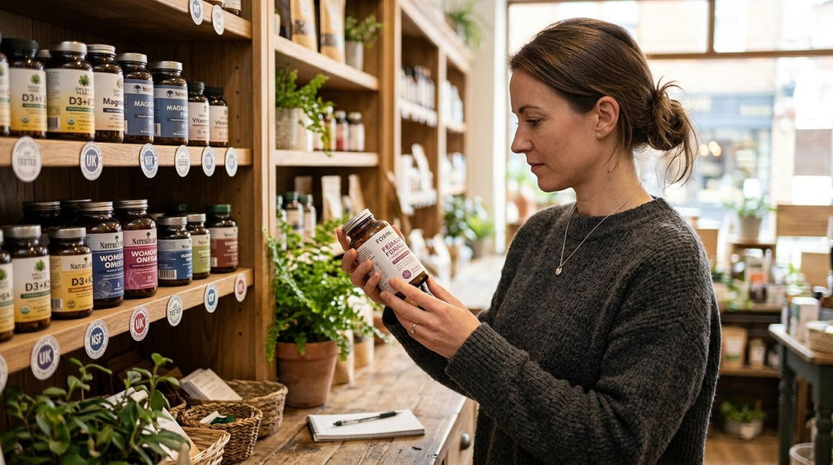 Best third-party tested supplements for women UK