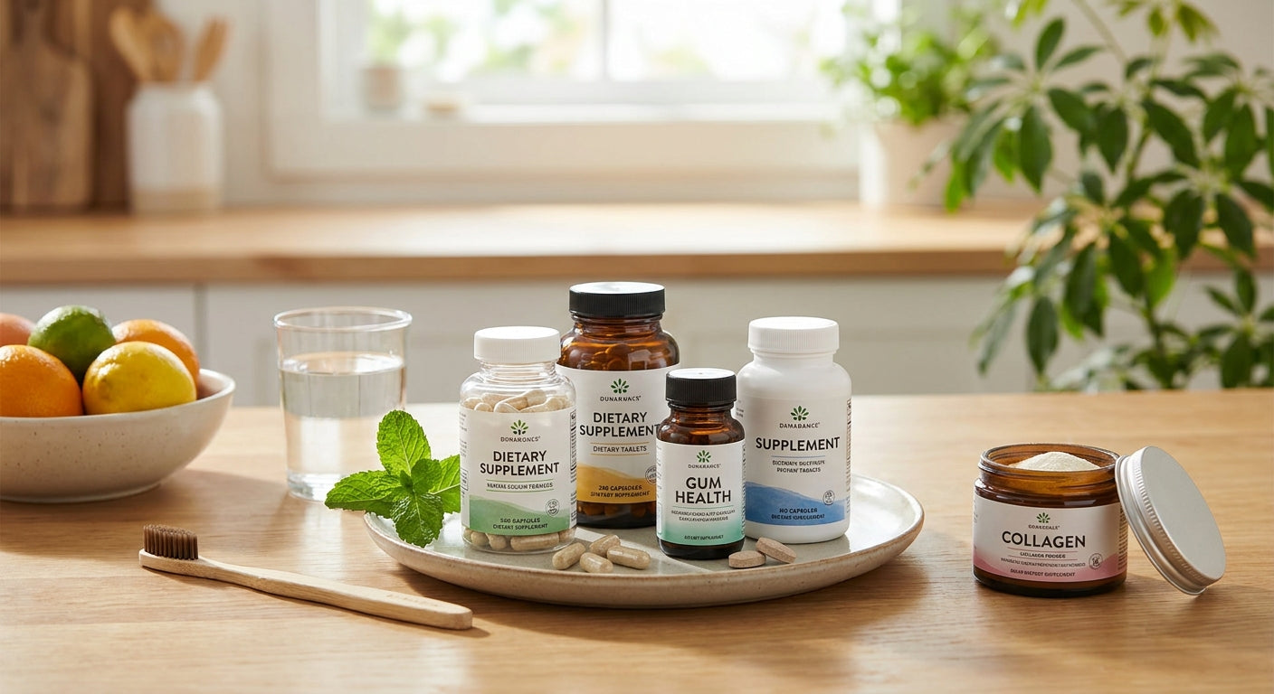 Supplements for gum and dental health