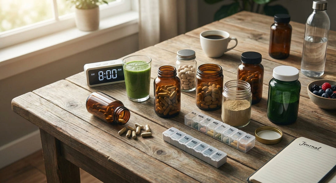 Supplement timing: when to take each one for best results