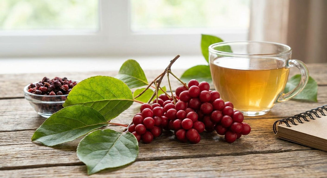 Schisandra berry for energy and stress resilience