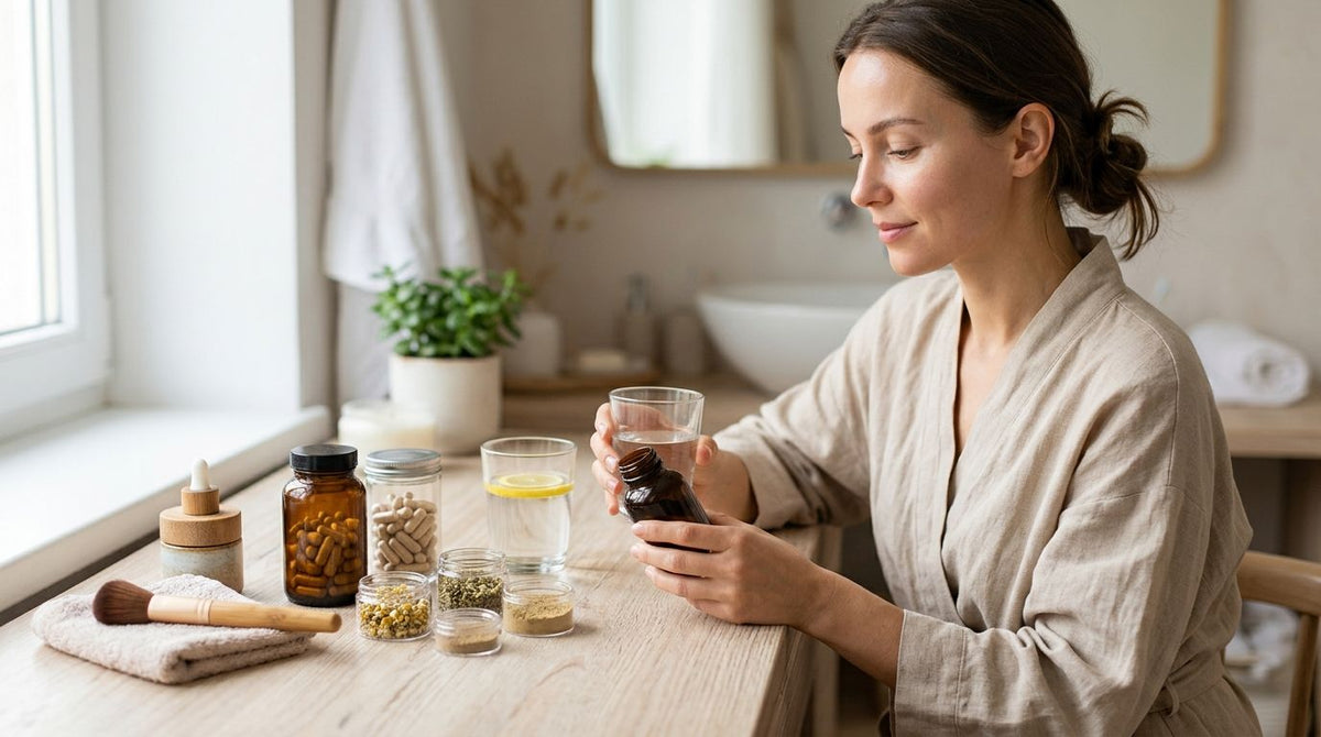 Best supplements for congested skin from daily makeup wear