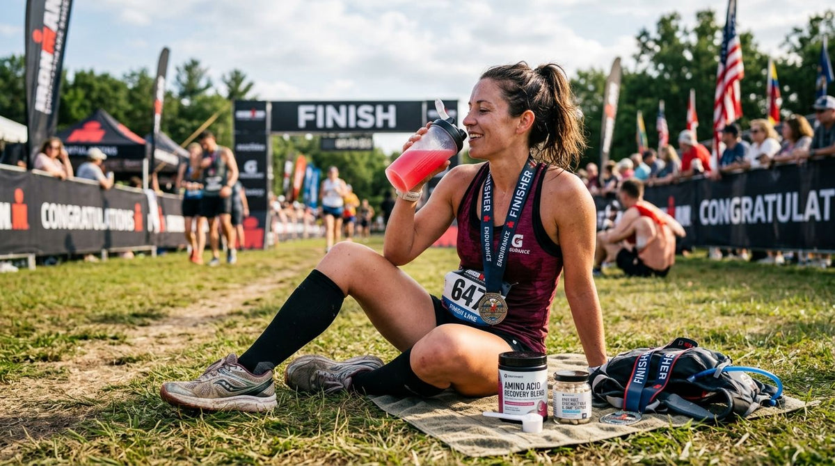 Recovery supplements for women after an endurance race