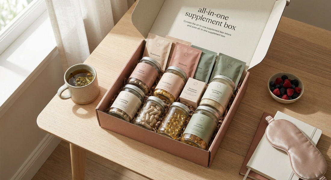 All-in-one supplement box for women: what to expect