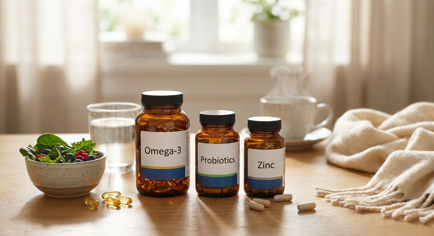 Supplements for rosacea-prone skin