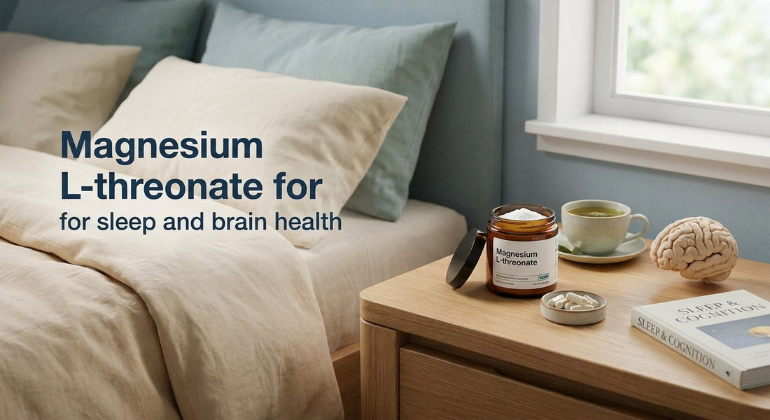 Magnesium L-threonate for sleep and brain health