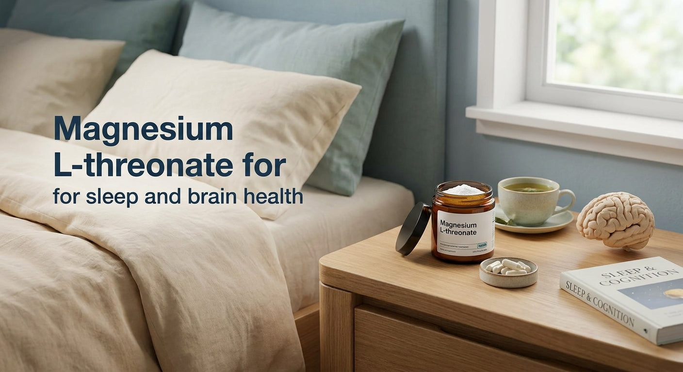 Magnesium L-threonate for sleep and brain health