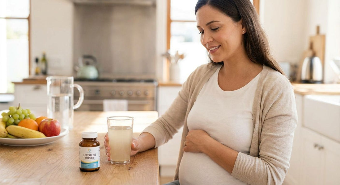 Electrolyte supplements for pregnancy hydration
