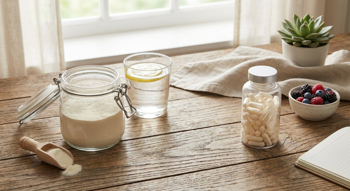 Collagen powder vs collagen capsules: which is better