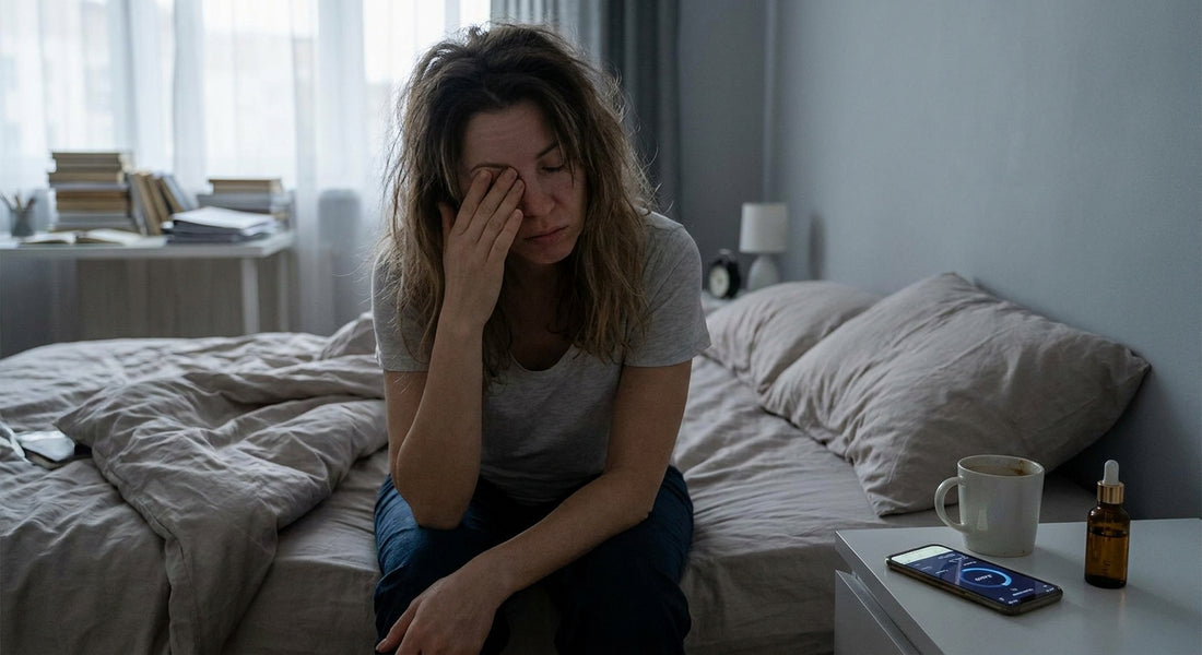 How stress affects sleep, energy and skin at once