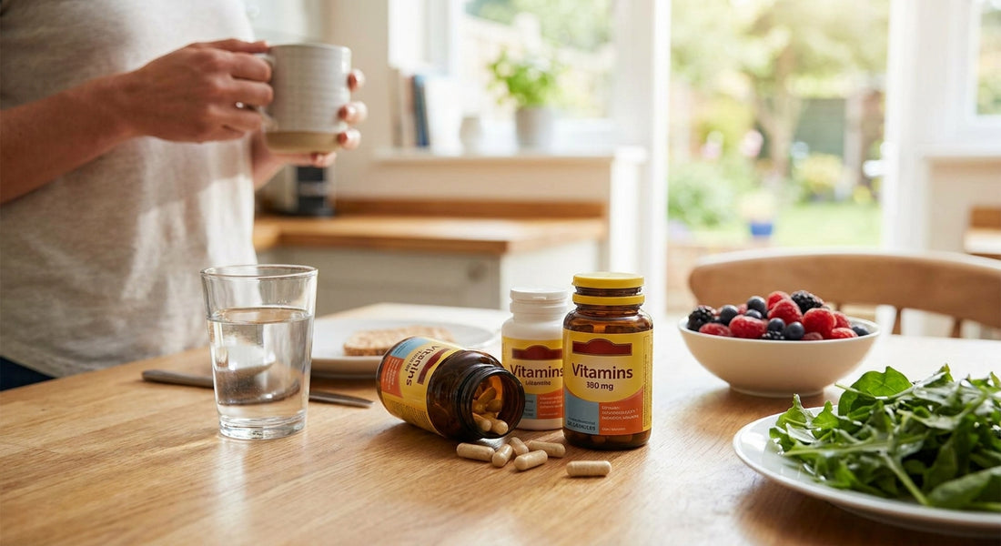 Supplements to restore nutrients after crash dieting