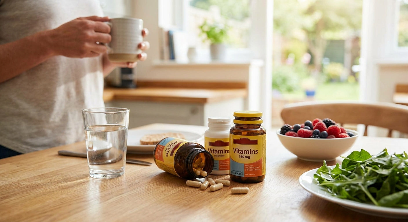 Supplements to restore nutrients after crash dieting