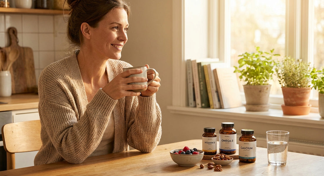 Supplements for healthy ageing in your 40s and 50s