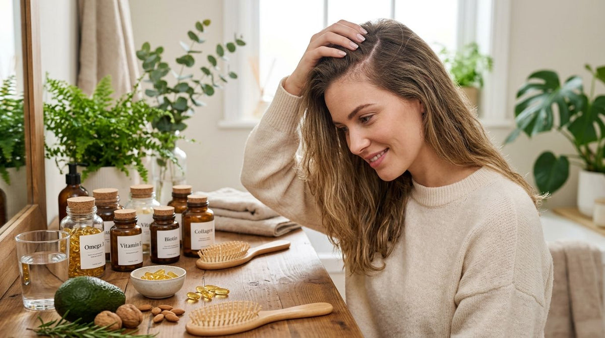 Best supplements for a dry, flaky scalp