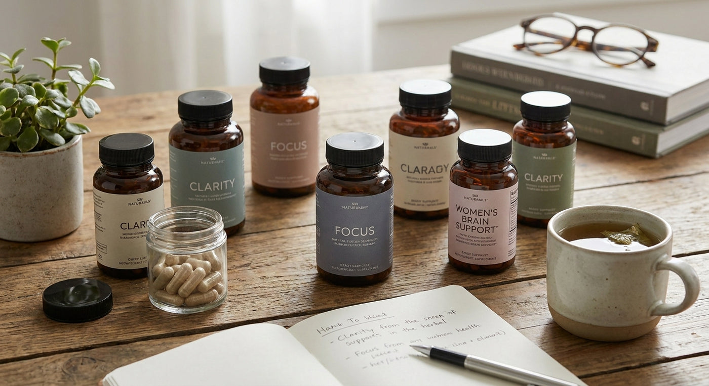 Best supplements for brain fog in women UK