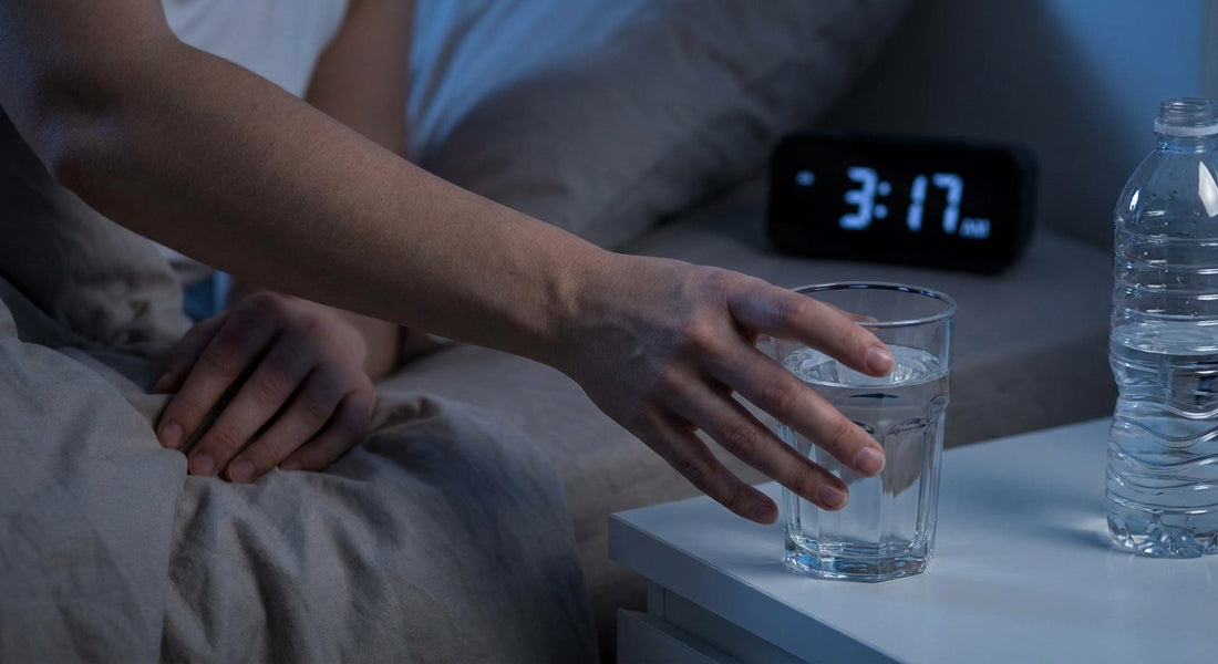 How dehydration disrupts your sleep at night