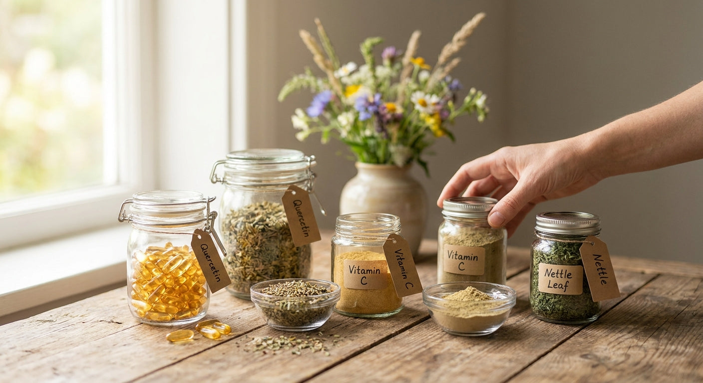 Supplements for hay fever and seasonal allergies