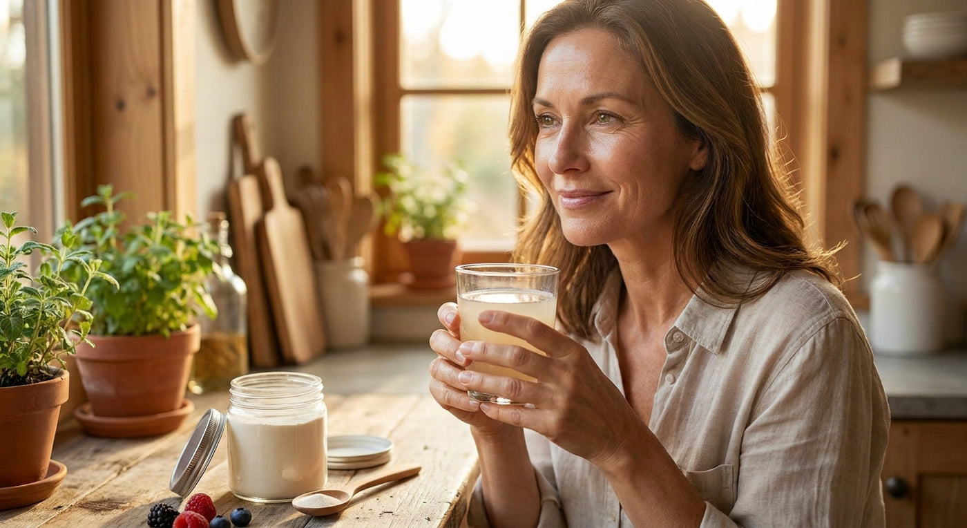 Collagen supplements for skin elasticity over 40