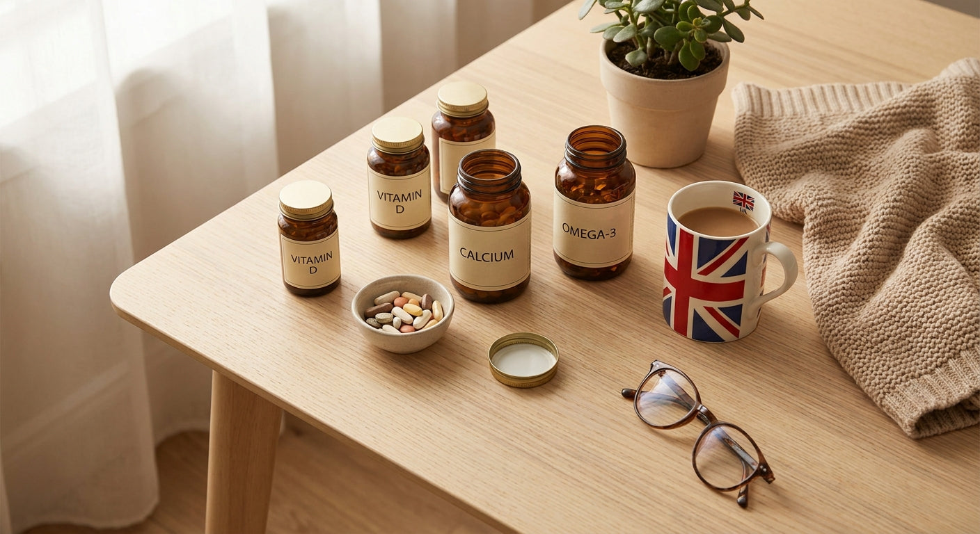 Best supplements for women in their 60s UK