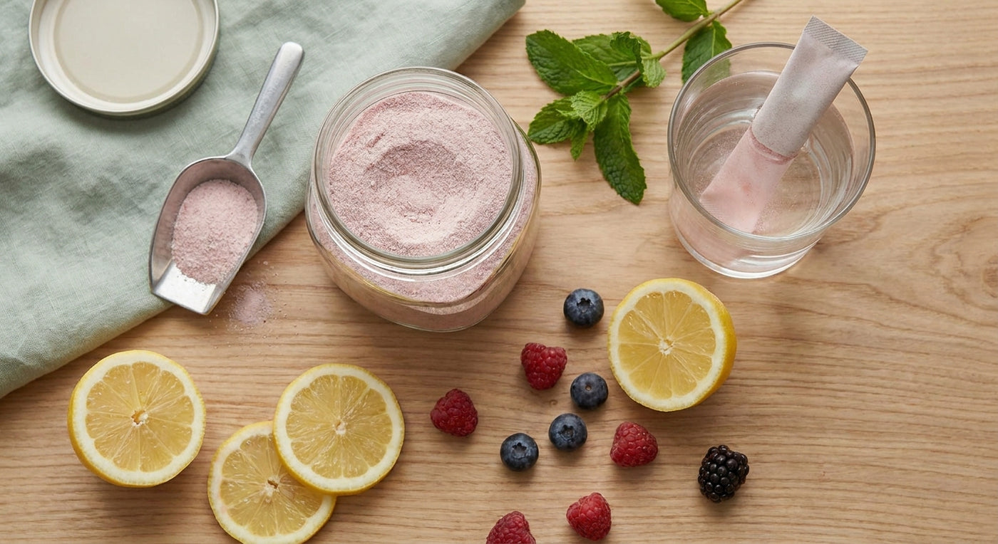 Electrolyte powder for women: what to look for