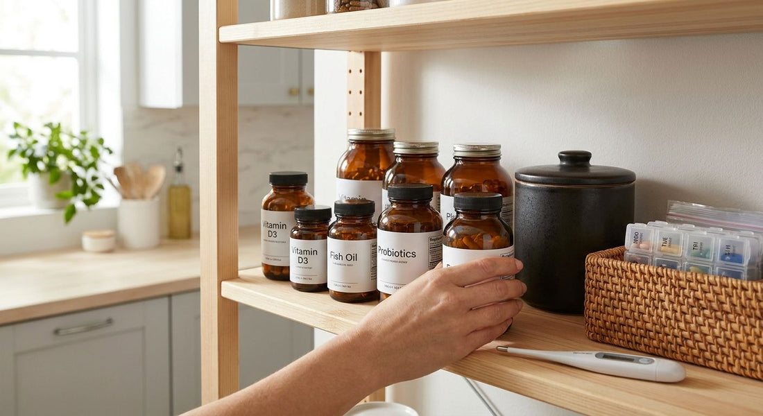 How to store supplements to keep them effective