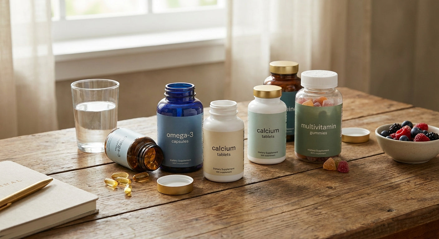 Best supplements for women in their 50s UK