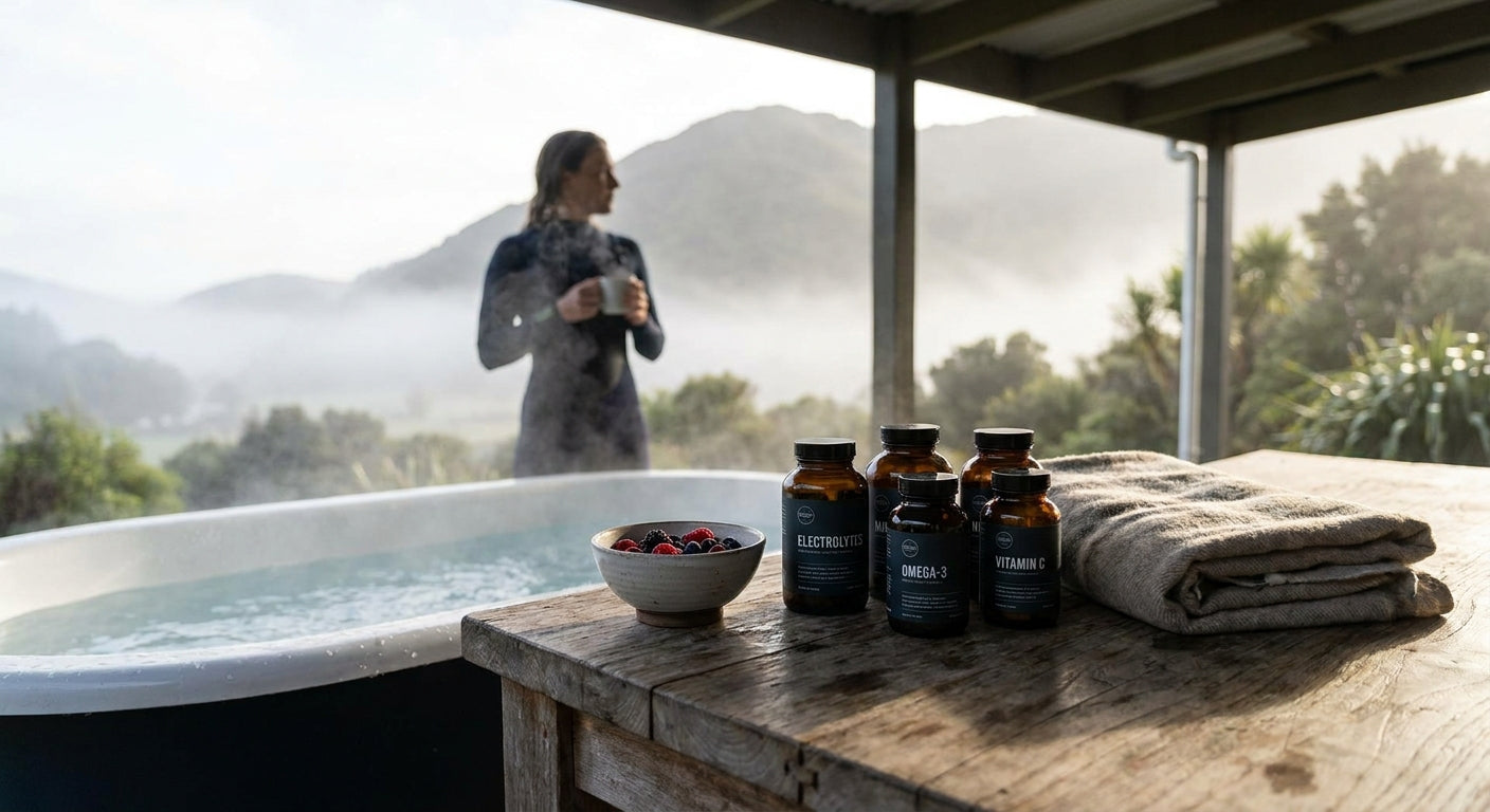 Recovery supplements for cold plunge enthusiasts
