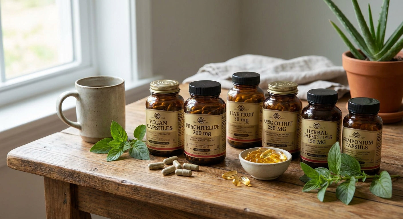 Supplements for eczema and dry skin conditions