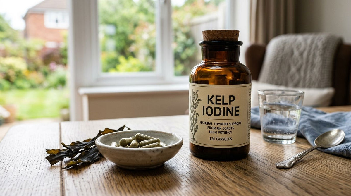 Best kelp iodine supplement for thyroid support UK