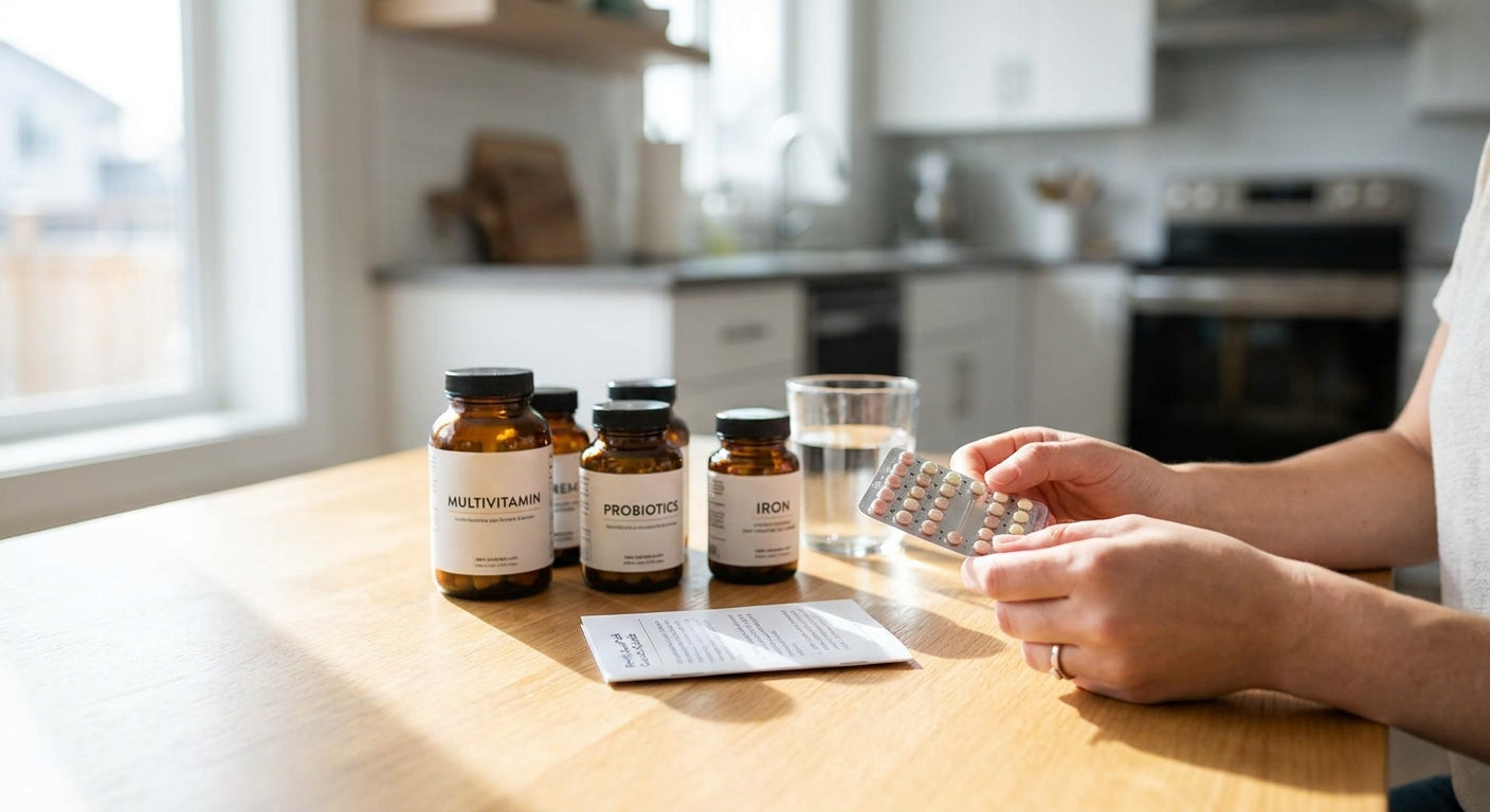 How to choose supplements safely on the contraceptive pill