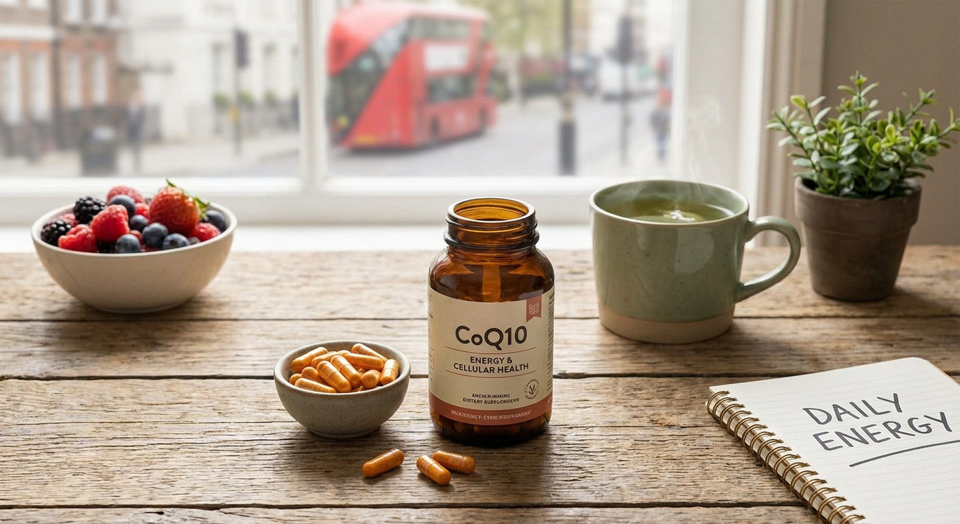 Coenzyme Q10 for energy and cellular health