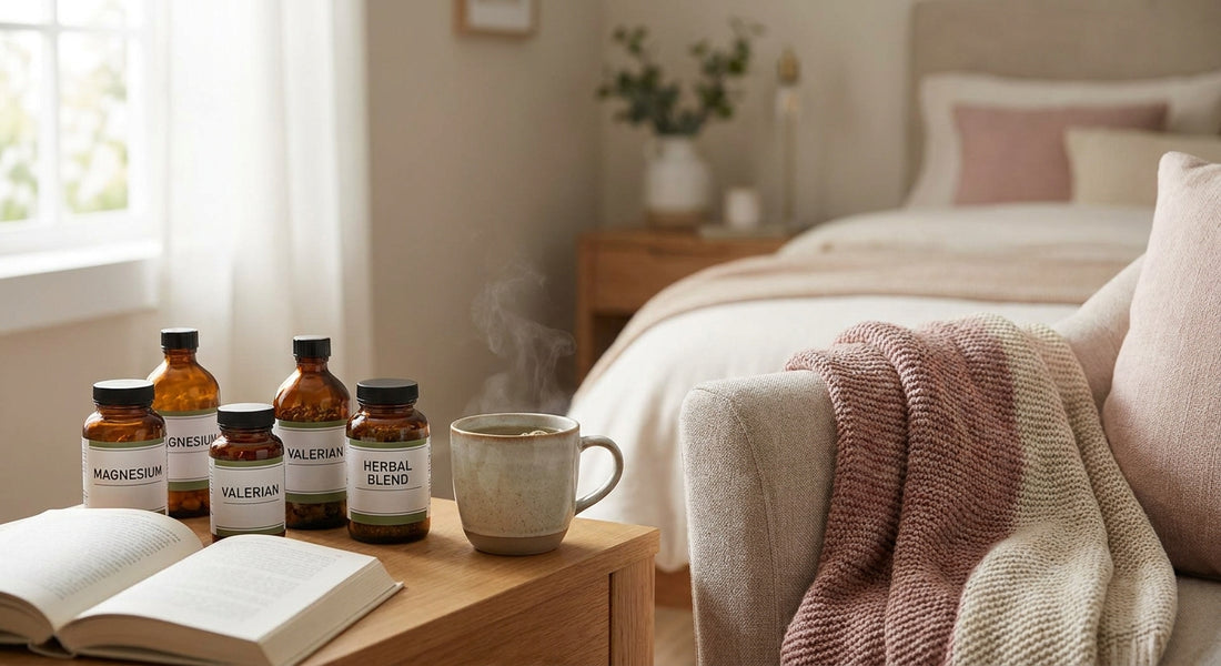 Sleep supplements for perimenopause and menopause