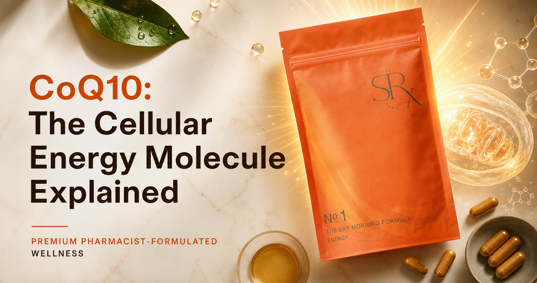 CoQ10 benefits cellular energy molecule explained - The SRX No.1 Energy Formula